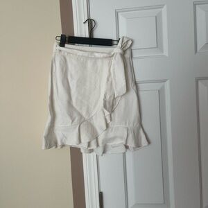 Club Monaco White Mini Skirt